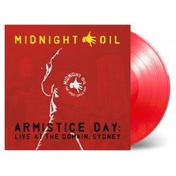 Midnight Oil Armistice Day Live MOV ltd #d 180gm RED vinyl 3 LP tri-fold sleeve