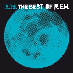 R.E.M. In Time The Best Of limited BLUE vinyl 2 LP g/f sleeve