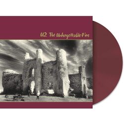 U2 Unforgettable Fire limited 180gm burgundy colour vinyl LP