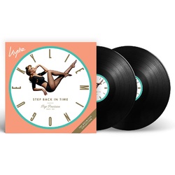 Kylie Minogue Step Back In Time BLACK VINYL 2 LP