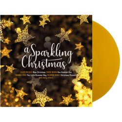 Various Artists A Sparkling Christmas limited YELLOW Vinyl LP