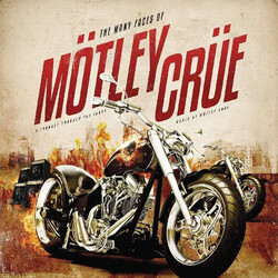 Motley Crue Many Faces Of Motley Crue RED MARBLED vinyl 2 LP