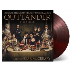 Outlander TV Season 2 MOV ltd #d RED / BLACK vinyl 2 LP