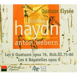 Quatuor Elysee Haydn-Webern 2 CD
