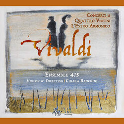 Chiara Banchini Ensemble 41 Vivaldi - Violin Concertos CD