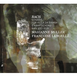 Marianne Muller Bach Sonatas For Viola Da Gam CD