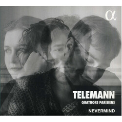 Nevermind Telemann Paris Quartets CD