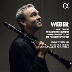 Jorg Widmann; Irish Chamber Or Weber Clarinet Quintet Conce CD