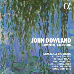 Musicall Humors; Myriam Rignol John Dowland [Complete] Larch CD