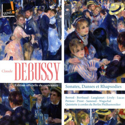 Philippe Berrod; Lise Berthaud Debussy Sonatas; Danses & Rha CD