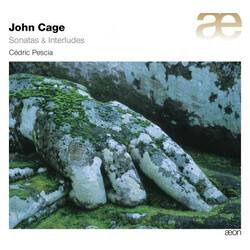 Cedric Pescia / Piano John Cage - Sonatas And Int CD