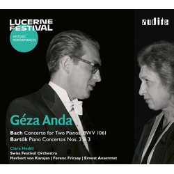 Geza Anda Clara Haskil Swiss Geza Anda And Clara Haskil Pla CD