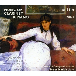 Arthur Campbell / Helen Marla Music For Clarinet & Piano Vol 2 CD