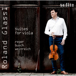 Roland Glassl Suites For Viola By Reger Bus CD