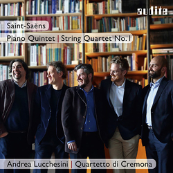 Quartetto Di Cremona / Andrea Saint-Saens Piano Quintet; St CD