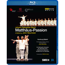Hamburg Ballett / Gunther Jen Johann Sebastian Bach Matthau 2 BLURAY