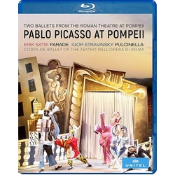 Corps De Ballet Of The Teatro Pablo Picasso At Pompeii - Sat BLURAY