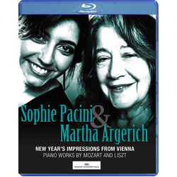 Martha Argerich Sophie Pacini New Years Impressions From Vie BLURAY