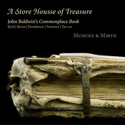 Musicke & Mirth A Store Housse Of Treasure CD