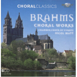 Chamber Choir Of Europe / Nic Brahms; Choral Works 6Cd&Cd 6 CD