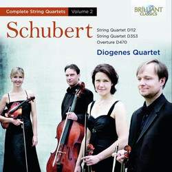 Diogenes Quartet Schubertstring Quartets V2 CD