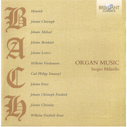 Sergio Militello Bach Family Organ Mu CD
