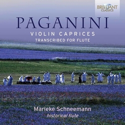 Marieke Schneemann Paganini Violin Caprices Tra CD