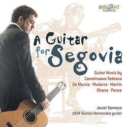 Javier Somoza A Guitar For Segovia - Guitar CD