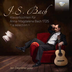 Jan Depreter J.S. Bach Klavierbuchlein Fur CD