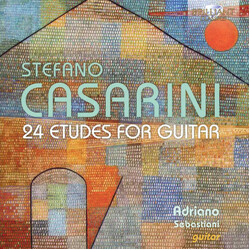 Adriano Sebastiani Casarini 24 Etudes For Guitar CD
