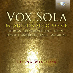 Lorna Windsor Vox Sola Music For Solo Voice CD