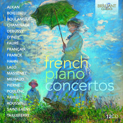 Various Artists French Piano Concertos 12 CD