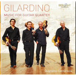 Quartetto Santorsola Gilardino Music For Guitar Qu CD