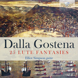 Elliot Simpson Dalla Gostena 25 Lute Fantasi CD