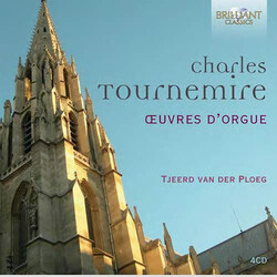 Tjeerd Van Der Ploeg Tournemire Complete Organ Mus 4 CD