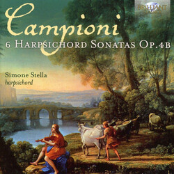 Simone Stella Campioni 6 Harpsichord Sonata CD