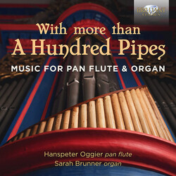 Hanspeter Oggier; Sarah Brunne Music For Pan Flute & Organ W CD