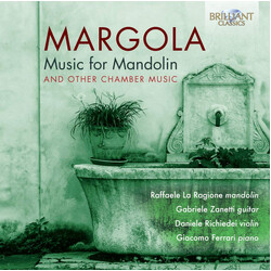 Giacomo Ferrari Gabriele Zane Margola Music For Mandolin & CD
