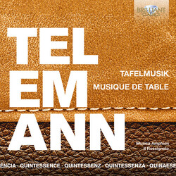 Musica Amphion Il Rossignolo Quintessence Telemann Tafelmu 5 CD