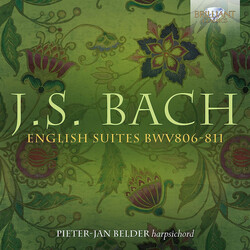 Pieter-Jan Belder J.S. Bach English Suites Bwv8 2 CD