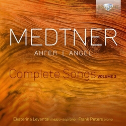 Ekaterina Levental Frank Pete Medtner Complete Songs Vol. CD