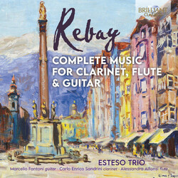 Esteso Trio Marcello Fantoni Rebay Complete Music For Clar CD