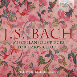 Pieter-Jan Belder J.S. Bach Miscellaneous Piece 3 CD