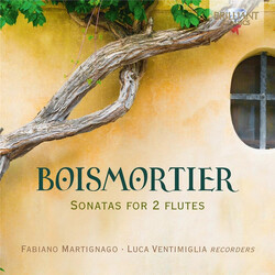 Fabiano Martignago Luca Venti Boismortier Sonatas For 2 Flu CD