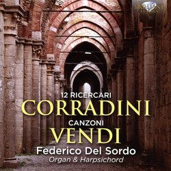 Federico Del Sordo Corradini 12 Ricercari & Vend CD