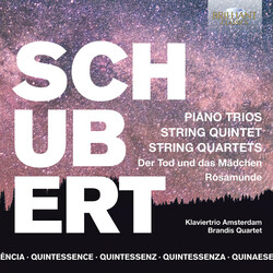 Klavertrio Amsterdam Brandis Quintessence Schubert Piano T 5 CD