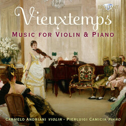 Carmelo Andriani Pierluigi Ca Vieuxtemps Music For Violin A CD