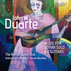Belfort Guitar Duo/Antonio De Duarte Music For Guitar Solo CD