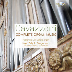 Federico Del Sordo Nova Schol Cavazzoni Complete Organ Musi 3 CD