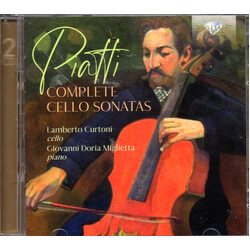 Lamberto Curtonigiovanni Dori Piatti Complete Cello Sonatas 2 CD